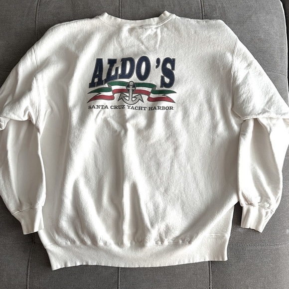 Hanes Other - Vintage Aldo's Santa Cruz Yacht Harbor Crewneck
